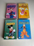 Disney Serie van 4 VHS Video's Mickey, Donald, Goofy & Pluto, Cd's en Dvd's, VHS | Kinderen en Jeugd, Tekenfilm, Alle leeftijden