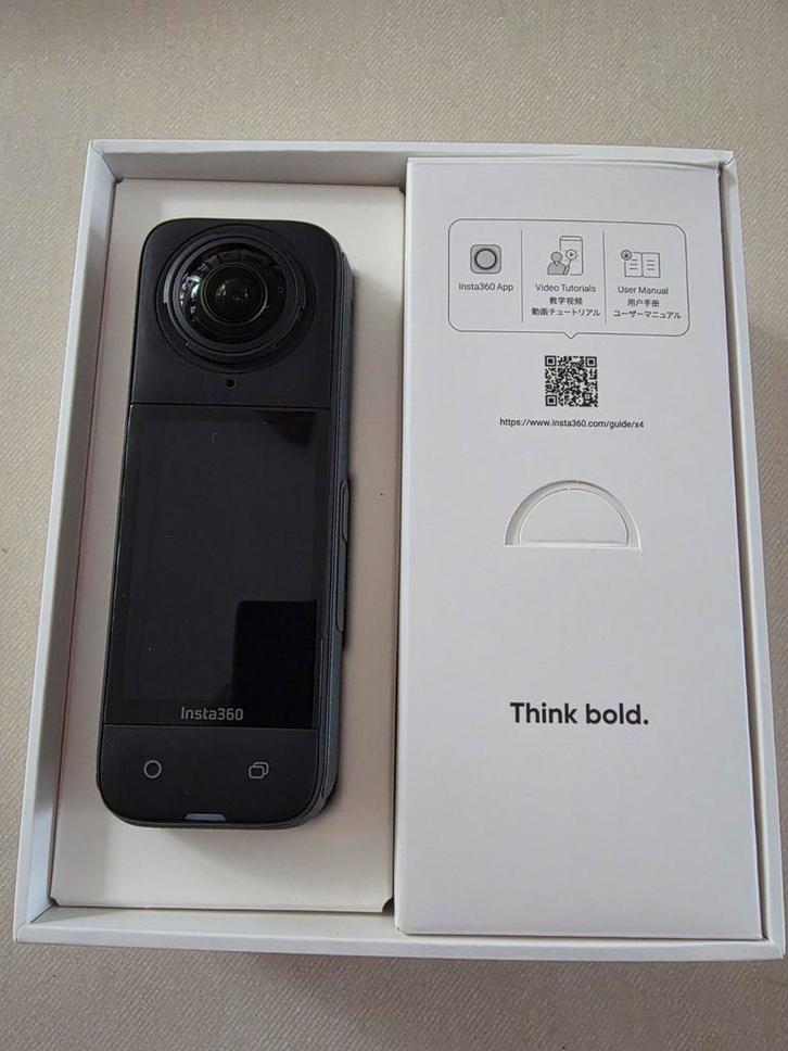 Insta360 X4 - 8K 360 Action Camera - Nieuwstaat!, Audio, Tv en Foto, Actiecamera's, Nieuw, Overige merken, Ophalen of Verzenden
