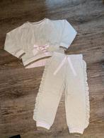 A DEE meisjes trainings pak jogging set ruffle strik mt 92, A dee, Meisje, Ophalen of Verzenden, Zo goed als nieuw