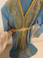 Blauwe takshita, Ophalen of Verzenden, Zo goed als nieuw, Blauw, Onder de knie