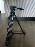 Camlink Statief met Tas & 2 Platen, Gebruikt, 150 tot 175 cm, Met balhoofd, Ophalen of Verzenden