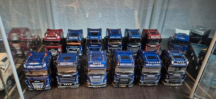 WSI set Geelhoed., Hobby en Vrije tijd, Modelauto's | 1:50, Zo goed als nieuw, Bus of Vrachtwagen, Wsi, Ophalen