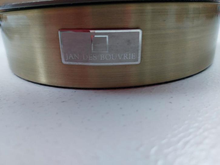Jan des Bouvrie Lamp - Stijlvol Design, Huis en Inrichting, Lampen | Vloerlampen, Zo goed als nieuw, 100 tot 150 cm, Glas, Metaal
