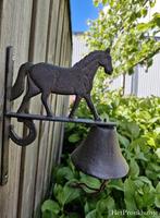 Gietijzeren deurbel. Paard. Landelijk stoer, ., Nieuw, Ophalen of Verzenden, .