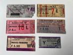 5x oude AJAX voetbal kaartjes vanaf 68/71 oa feyenoord az, Verzenden, Zo goed als nieuw, Ajax