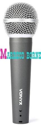 Microfoon Dynamisch, Zang, Dynamic Microphone, Vocaal, Muziek en Instrumenten, Vonyx, Nieuw, Info@marbeco.nl, Zangmicrofoon