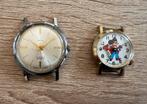 Vintage horloge lot (Mickey mouse) Swiss Made, Overige merken, Ophalen of Verzenden