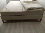 Tempur boxspring 180*200, Ophalen, Gebruikt, Zwart, Tweepersoons