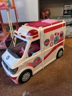 Barbie ambulance, Kinderen en Baby's, Speelgoed | Speelgoedvoertuigen, Ophalen of Verzenden, Zo goed als nieuw