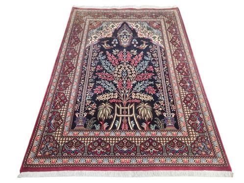 Handmade Persian wool Ghoum carpet Paradise 112x156cm, Huis en Inrichting, Stoffering | Tapijten en Kleden, Zo goed als nieuw