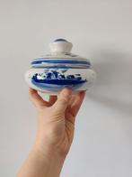 Delfts Blauw Potje met Deksel, Antiek en Kunst, Antiek | Keramiek en Aardewerk, Ophalen of Verzenden