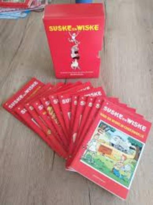 Suske&Wiske, 12 stripboekjes, BN DeStem, compleet, cassette., Boeken, Stripboeken, Zo goed als nieuw, Complete serie of reeks