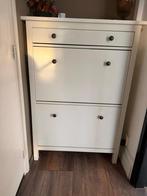 Witte schoenenkast met 2 schoenenlades + aparte la (bovenin), Ophalen, Zo goed als nieuw