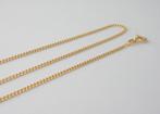 Stevige 14 karaat Gouden Ketting Cuban Gourmetschakel 46 cm, Jw, Nieuw, Ophalen of Verzenden, Info@juwelenwereld.nl