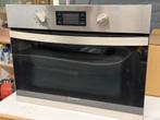 Indesit MWI 3400 IX combi oven magnetron - Defect, Gebruikt, 60 cm of meer, Oven met grill, Draaiplateau