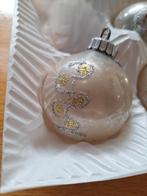 Doosje met 3 kerstballen, Diversen, Kerst, Gebruikt, Original Thüringer christbaumschmuck, Onbekend, Ophalen of Verzenden