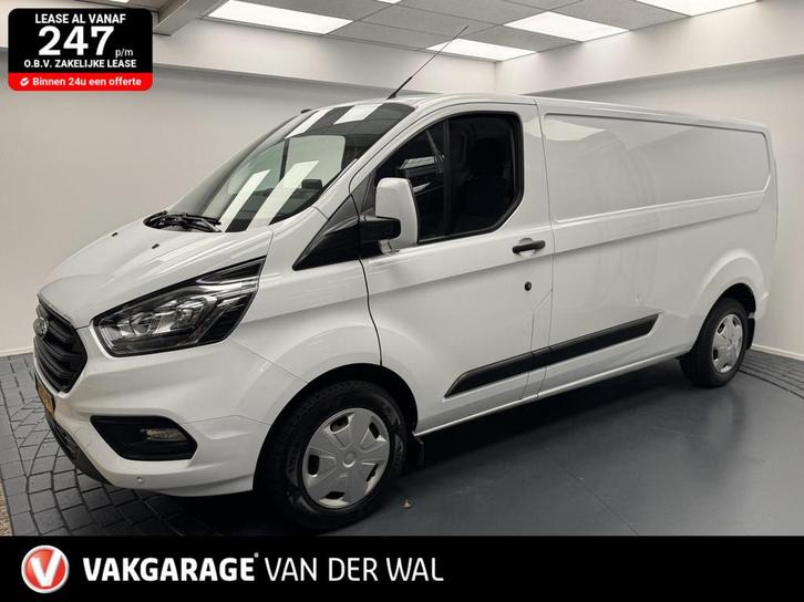 Ford Transit Custom 320 2.0 TDCi L2H1 3Zits-Airco-Navigatie-, Auto's, Bestelauto's, Bedrijf, Te koop, ABS, Airbags, Airconditioning