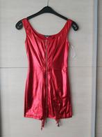 kinky lak look jurken, Verzenden, Zwart, Nieuw, Knielengte