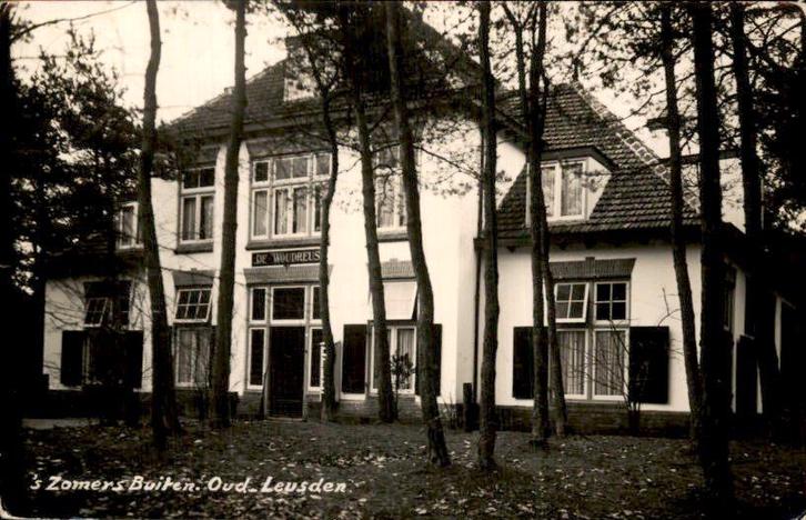 Oud-Leusden - 's Zomers Buiten, Verzamelen, Ansichtkaarten | Nederland, Gelopen, Utrecht, 1920 tot 1940, Ophalen of Verzenden