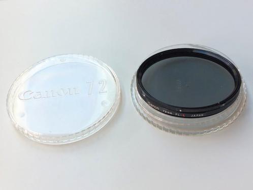 Canon PL-L polarisatie filter 72mm IZGST, Audio, Tv en Foto, Fotografie | Filters, Zo goed als nieuw, Polarisatiefilter, 70 tot 80 mm