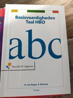 Ron van Hogen - Basisvaardigheden Taal HBO, Ophalen of Verzenden, Zo goed als nieuw, Ron van Hogen; Everdien Rietstap