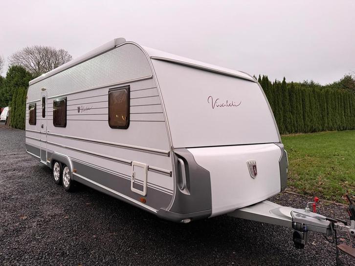 Tabbert 685 Vivaldi VASTBED RONDZIT AIRCO DAKLUIFEL MOVER EN, Caravans en Kamperen, Caravans, Bedrijf, 1500 - 2000 kg, Tabbert