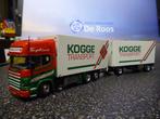 Tekno Scania 124 Kogge Transport met certificaat, Hobby en Vrije tijd, Modelauto's | 1:50, Ophalen of Verzenden, Nieuw, Bus of Vrachtwagen