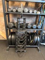 Bumper Plates kar, Sport en Fitness, Fitnessmaterialen, Ophalen of Verzenden, Gebruikt, Armen, Halterschijven