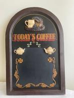 Brocante Wandbord Today's Coffee, Ophalen of Verzenden