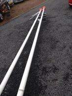 Vlaggen mast met kantel voet . Evt 3x 6,20.mtr lang ., Diversen, Verzenden
