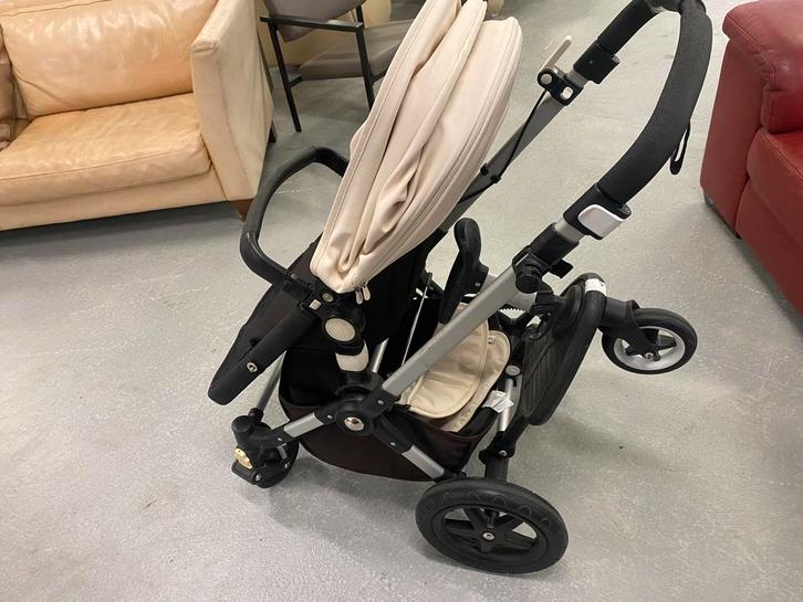 Bugaboo Cameleon 3 kinderwagen Old Money  zwart/beige, Kinderen en Baby's, Buggy's, Gebruikt, Overige merken, Zonnekap, Ophalen of Verzenden