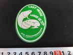 sticker 's-Hertogenbosch PTT Telecom Laot Heure waor ge zit, Verzamelen, Ophalen, Zo goed als nieuw, Bedrijf of Vereniging