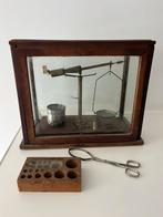 Antieke apothekers weegschaal, Antiek en Kunst, Ophalen