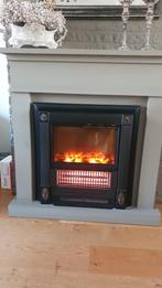 Straalkachel + schouw, Huis en Inrichting, Haarden, Ophalen of Verzenden, Zo goed als nieuw, Vrijstaande haard, Elektrische haard