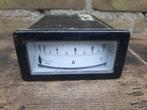 Antieke inbouw Ampere meter tot 10 Ampere, Ophalen of Verzenden