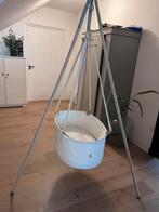 Prachtig witte Leander hang wiegje classic, Kinderen en Baby's, Babywiegjes en Ledikanten, Ophalen of Verzenden, Gebruikt, Wieg