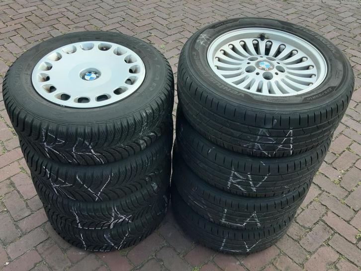 BMW E39 5-serie Style 33 Zomerset R16 en Winterset R15, Auto diversen, Autosport-onderdelen, Ophalen