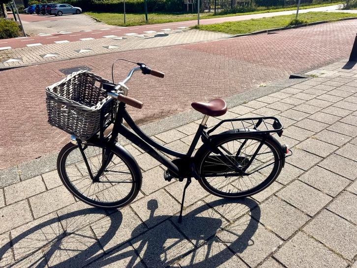 Cortina U4 24 inch - Zwart, Fietsen en Brommers, Fietsen | Meisjes, Gebruikt, 24 inch, Ophalen of Verzenden