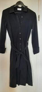 Super mooie travelstof knoopjes dress maat S zwart, Zwart, Ophalen of Verzenden, Zo goed als nieuw, Maat 36 (S)