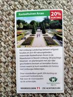 Kasteeltuinen Arcen, Drie personen of meer, Kortingsbon