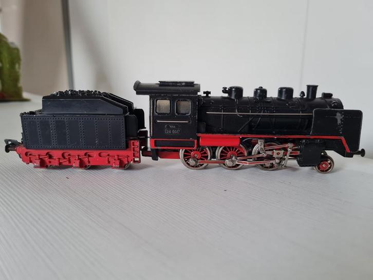Fleischmann H0 BR24 DB stoomloc 1350, Hobby en Vrije tijd, Modeltreinen | H0, Gebruikt, Locomotief, Gelijkstroom, Fleischmann