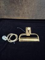 Schilderijlamp - Bedlamp - Overzetlamp - Pianolamp - Koper-*, Ophalen of Verzenden, Gebruikt, Metaal, VINTAGE
