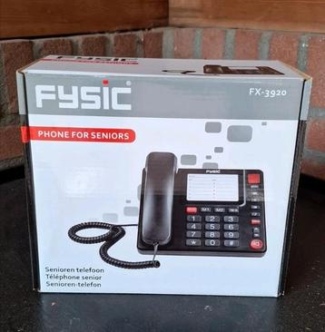 : 1x nieuw in doos: Fysic FX-3920 seniorentelefoon bedraad beschikbaar voor biedingen