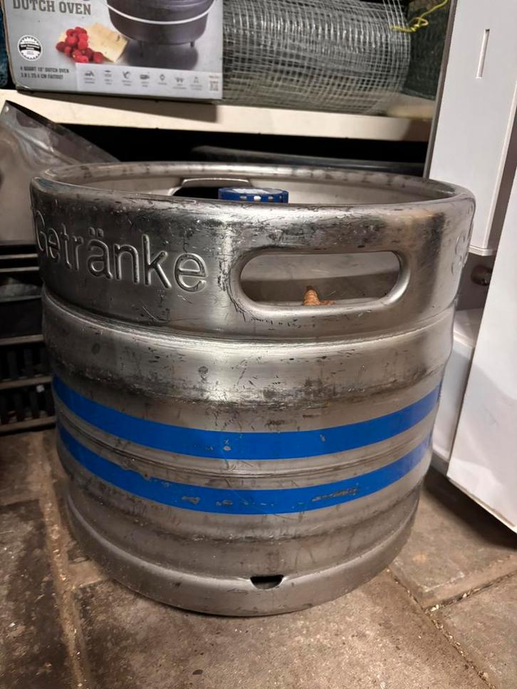 Fust bier 30 liter zachte pils (vol) houdbaar tot 22-03-2026, Verzamelen, Biermerken, Nieuw, Overige typen, Overige merken, Ophalen