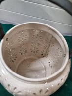 lantaarn / kaarsenhouder groot opengewerkt aardewerk, Huis en Inrichting, Ophalen of Verzenden, 'T Olde Gre-j, Info@toldegrej.nl