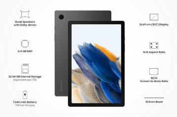 Samsung Galaxy Tab A8 4GB 64GB grijs tablet Android SM-X205 beschikbaar voor biedingen