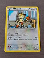 Promo bw35 meowth non holo, Gebruikt, Ophalen of Verzenden, Losse kaart