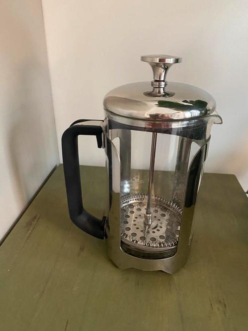 RVS French press / Cafetiere, Huis en Inrichting, Keuken | Keukenbenodigdheden, Zo goed als nieuw, Verzenden