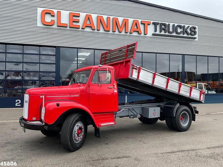 Scania L8046-BEK VABIS kipper (bj 1968), Auto's, Vrachtwagens, Te koop, Scania, Diesel, Handgeschakeld, Achterwielaandrijving