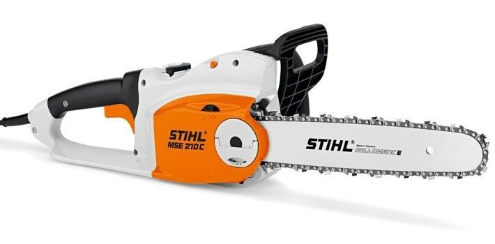 STIHL elektrische motorzaag MSE 210 C-BQ, Doe-het-zelf en Verbouw, Gereedschap | Zaagmachines, Zo goed als nieuw, Kettingzaag